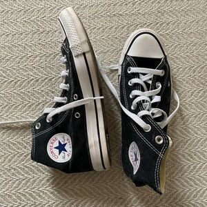 Converse All Star High Top Sneakers Black Women’s 7.5